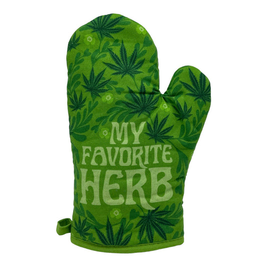 My Favorite Herb Oven Mitt