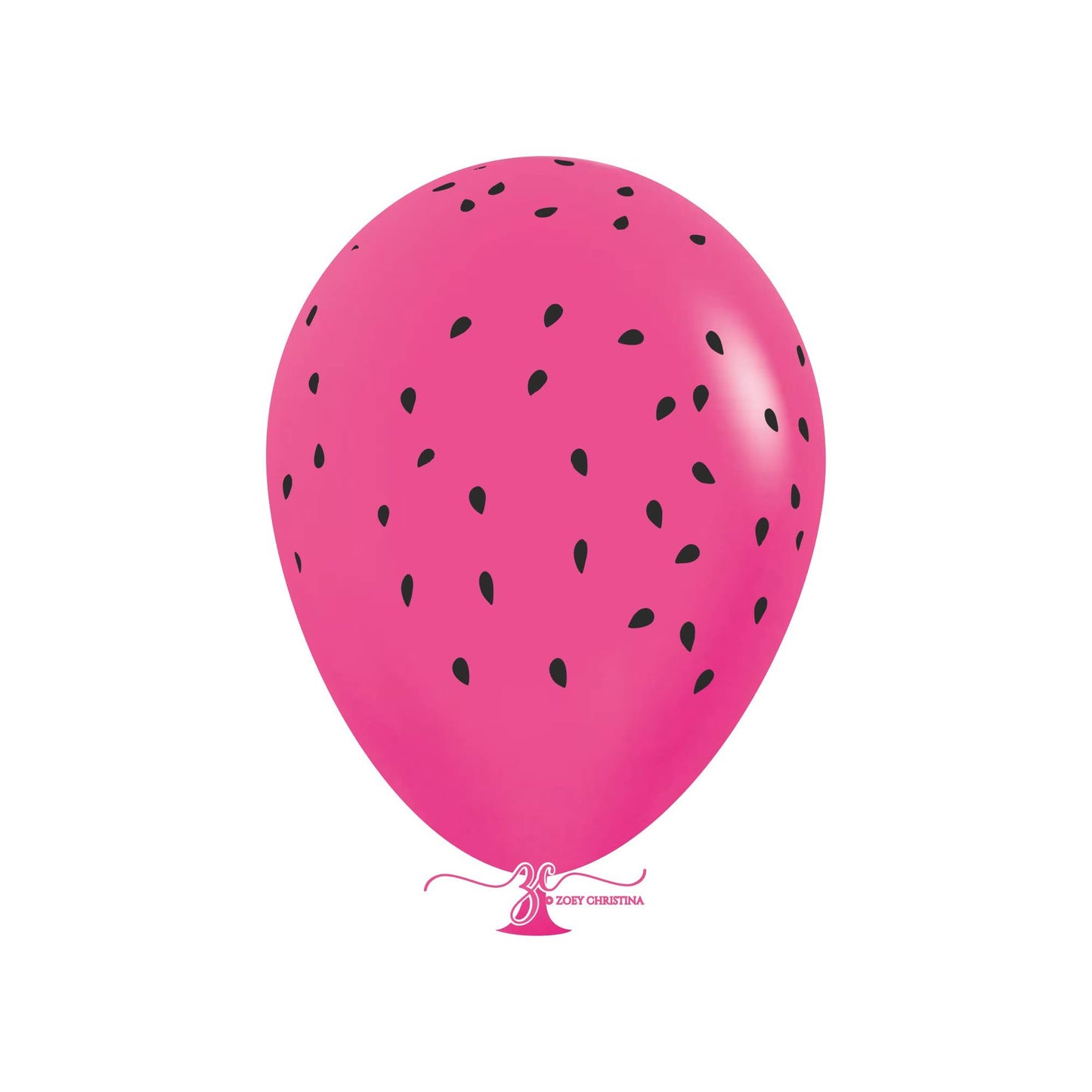 Fruit Seed Latex Balloons - 12", 5pk