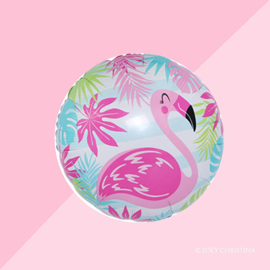 Flamingo Tropical Foil Balloon