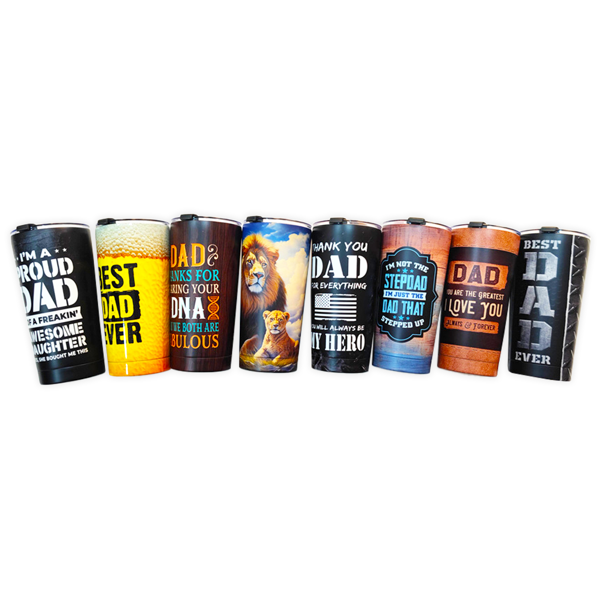 Father's Day & Dad Themed 20 oz Insulated Cups