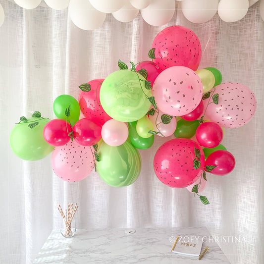 Fruit Seed Latex Balloons - 12", 5pk