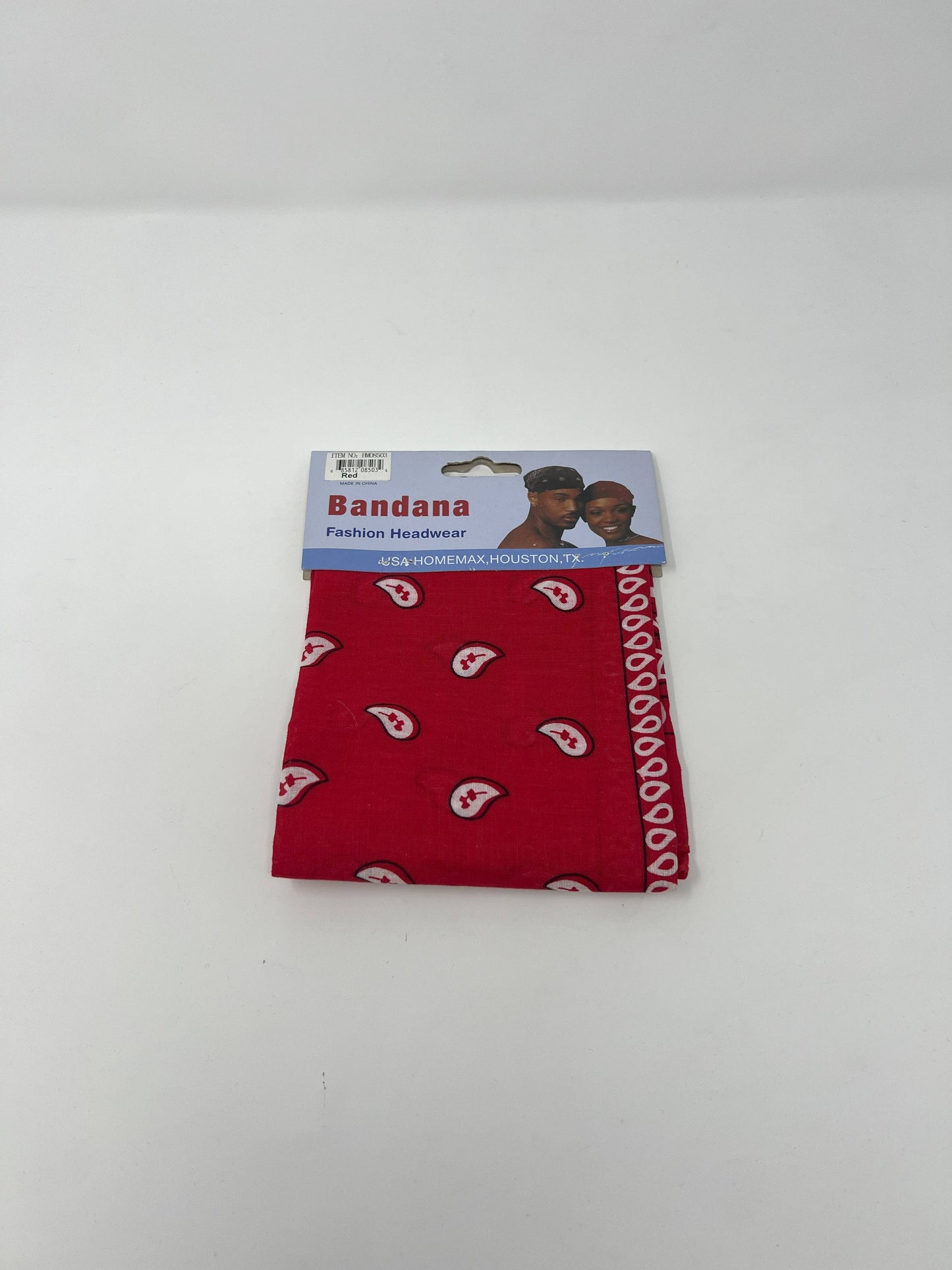 Bandana Assorted Colors: Red