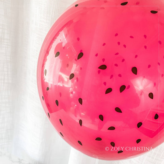 Fruit Seed Latex Balloons - 12", 5pk