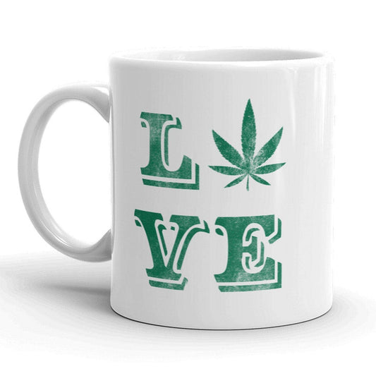 Love Marijuana Coffee Mug