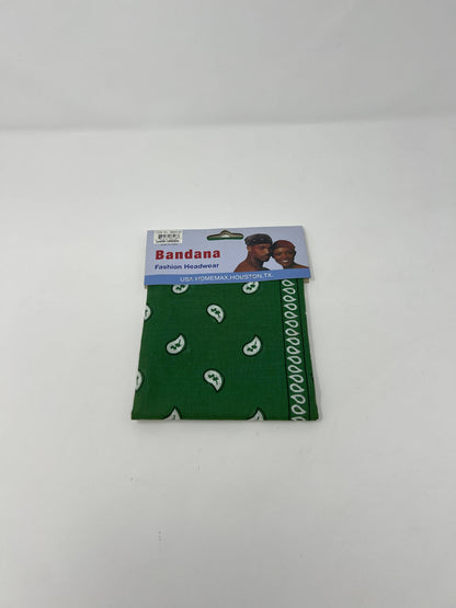 Bandana Assorted Colors: Dark Green