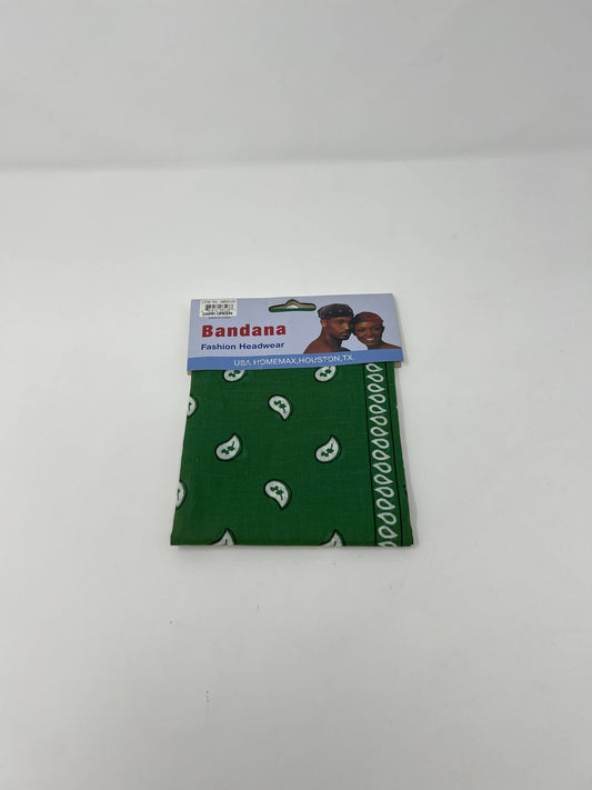 Bandana Assorted Colors: Dark Green