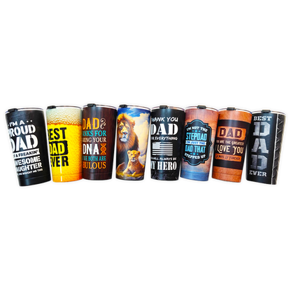 Father's Day & Dad Themed 20 oz Insulated Cups