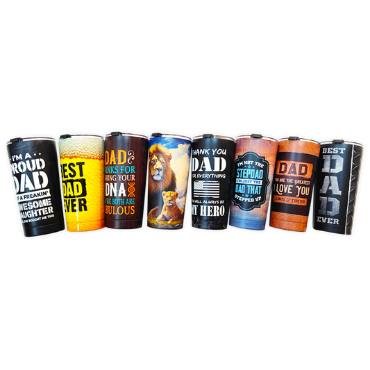 Father's Day & Dad Themed 20 oz Insulated Cups