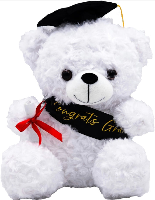 10" Plush Graduation Bear w/ Sash