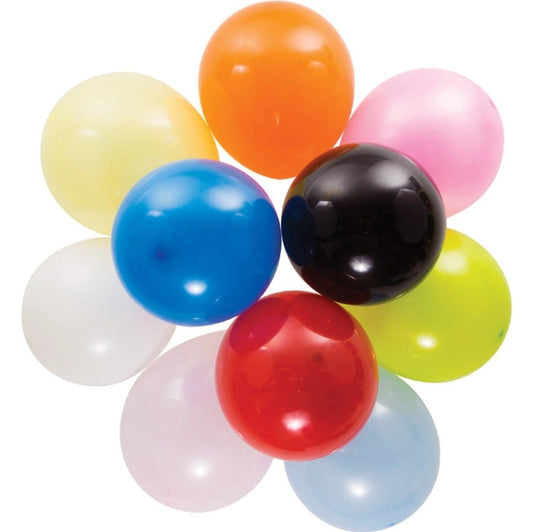 Assorted Latex Balloons 15ct