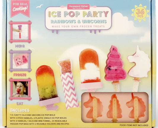 Ice Pop Party Rainbows & Unicorns