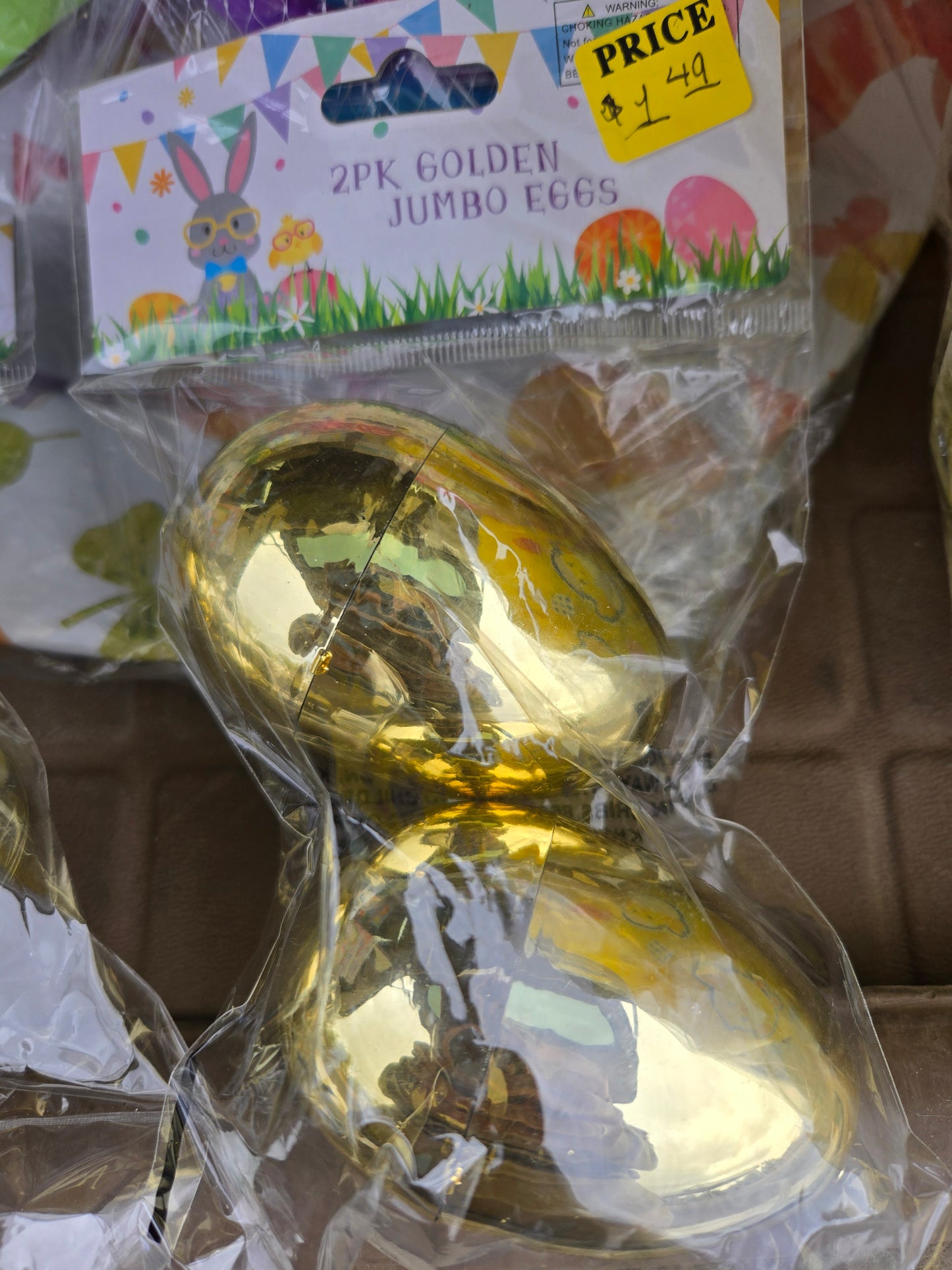 Jumbo Golden Egg 2pk